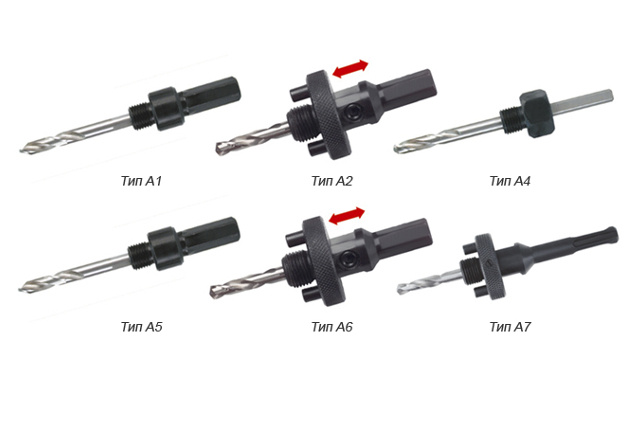 Держатель для коронки биметаллической