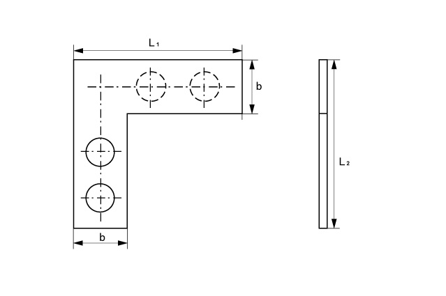 Уголок мебельный плоский