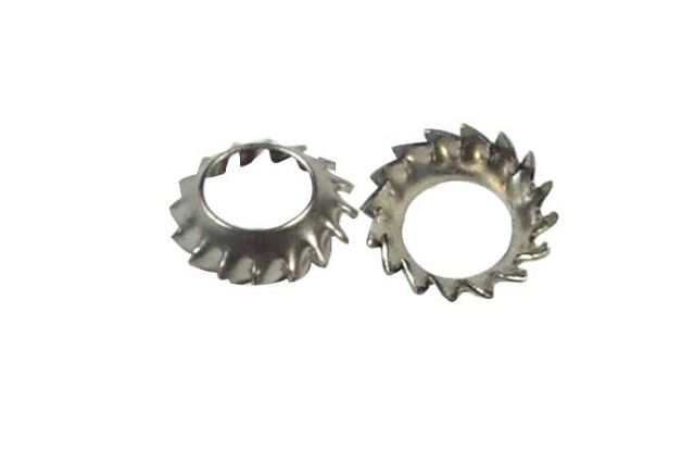 Шайба стопорная с упругими зубцами DIN 6798 V
