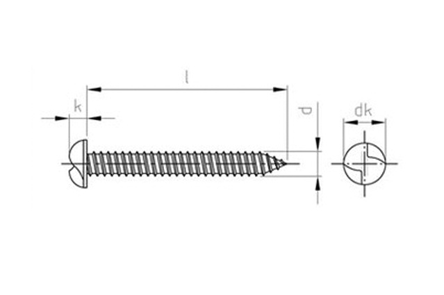 Саморез антивандальный art. 9130