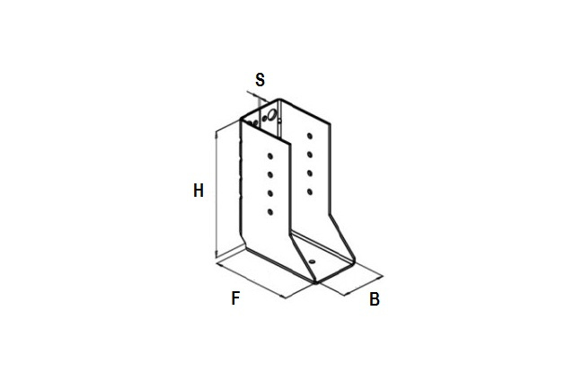 Опора бруса (закрытая)
