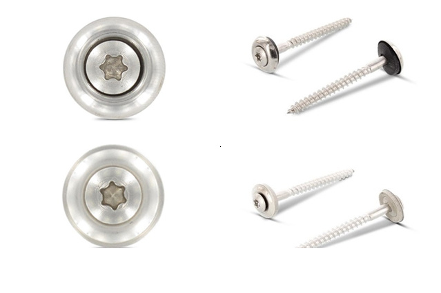 Саморез по дереву с шайбой EPDM 15 мм art.9087