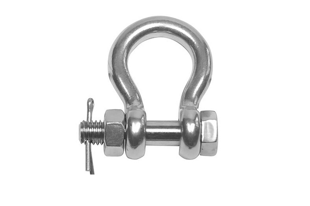 Скоба монтажная кованая омегаобразная со шплинтом art. 814068