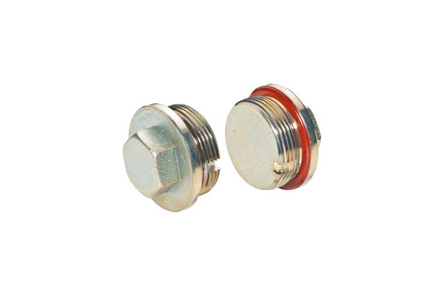 Пробка резьбовая с уплотнением и вентилируемым отверстием DIN 5586