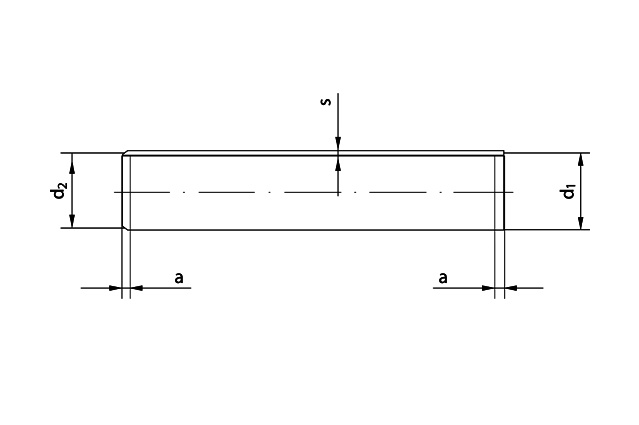 Штифт цилиндрический спиральный DIN 7344