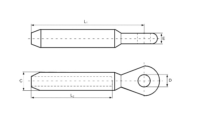 Наконечник троса М 8317