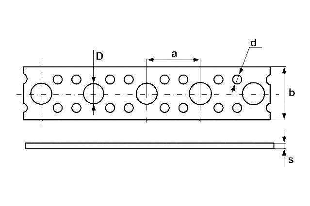 Лента монтажная (хомут) KVA