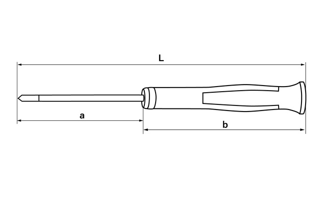 Отвертка часовая Felo серии 240/250
