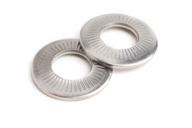 Шайба NF E 25-511 коническая рифленая с насечками