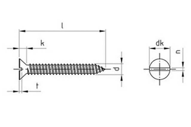 Саморез DIN 7972