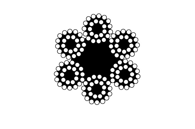 Канат стальной (трос) 6х24+7FC