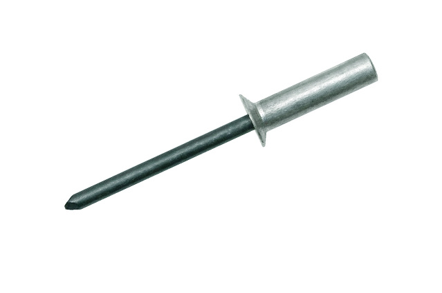 Заклепка вытяжная закрытая с потайным бортиком