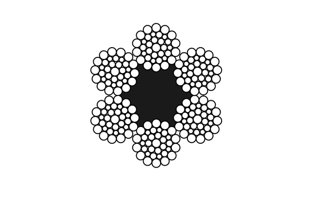 Трос 6х36 + FC ГОСТ 7668-80