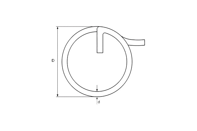 Шплинт кольцевой М 8383