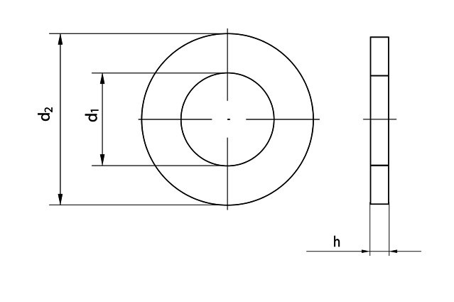 Шайба ~ DIN 125 A