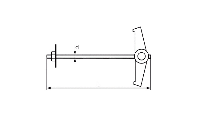 Дюбель MFM складной пружинный