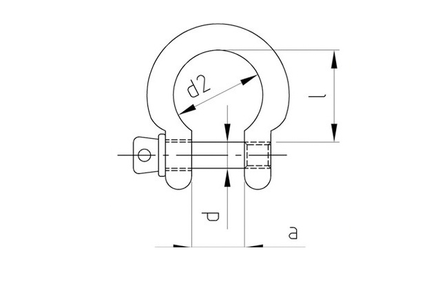 Скоба монтажная art. 8260