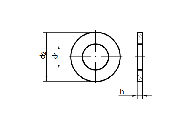 Шайба плоская медно-алюминиевая art. 88101 Cupal