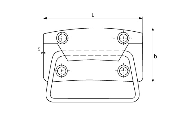 Ручка для ящика М 8857-Н
