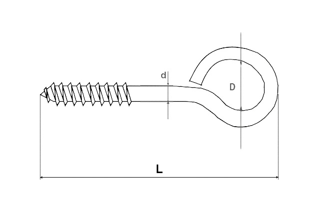 Шуруп-кольцо GS
