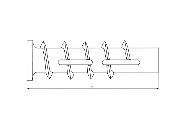 Дюбель для газобетона