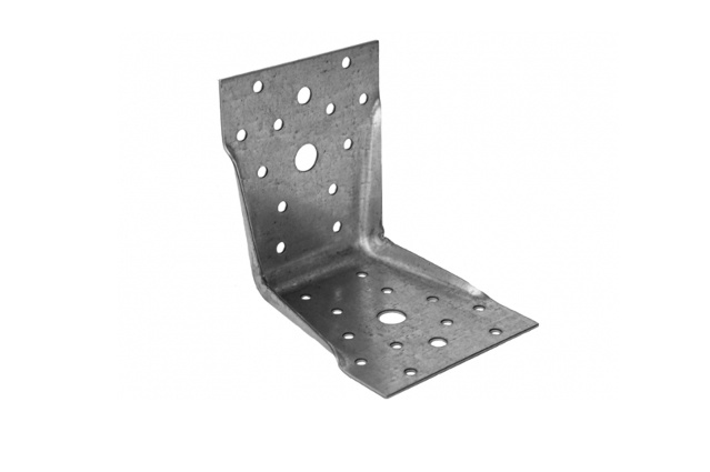 Пластина угловая усиленная "Т-34" с отверстиями разного диаметра