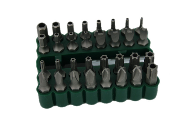 Набор бит для антивандального крепежа 34 предмета