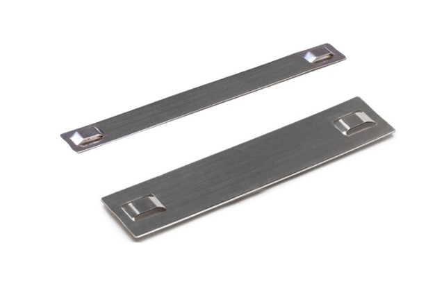 Бирка маркировочная стальная нержавеющая