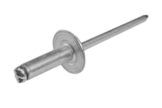 Заклёпка тяговая с широким бортиком нержавеющая