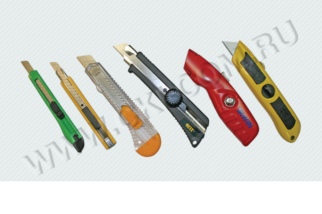 Нож строительный выдвижной