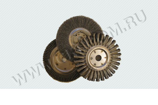 Кордщетка дисковая с отверстием для шпильки Osborn