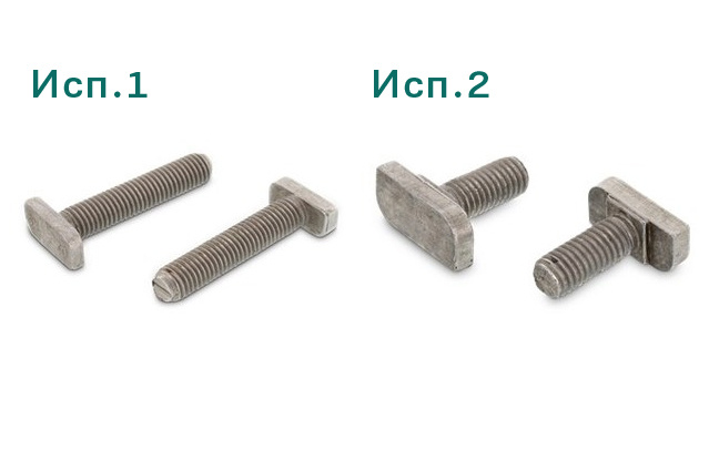 Болт с Т-образной головкой, 28/15 art.9097