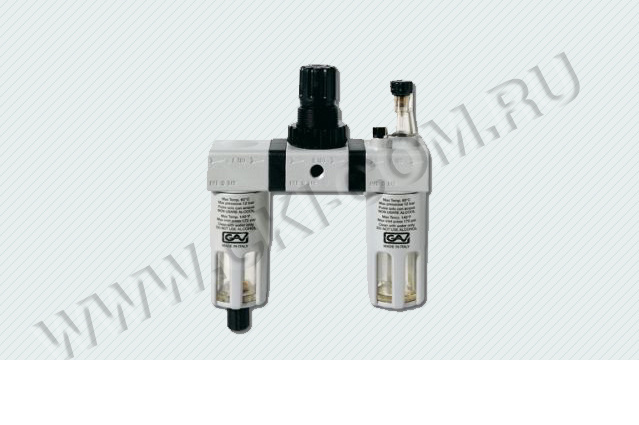 Фильтр с регулятором давления+лубрикатор G-FRL 180 1/4