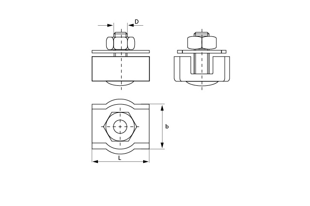 Зажим троса SIMPLEX