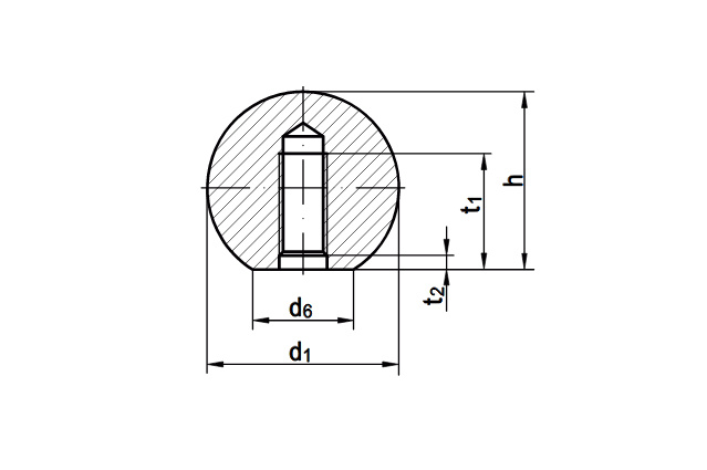 Ручка шаровая DIN 319