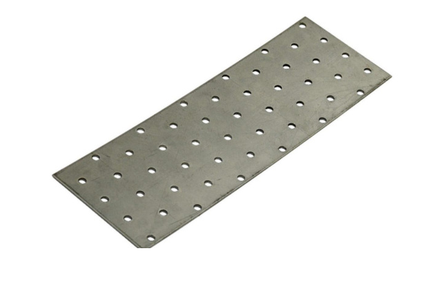 Пластина перфорированная с одинаковыми отверстиями