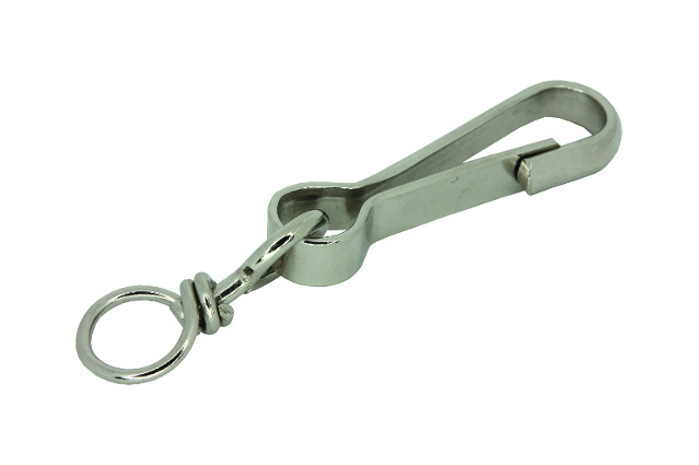 Карабин пружинный с вертлюгом