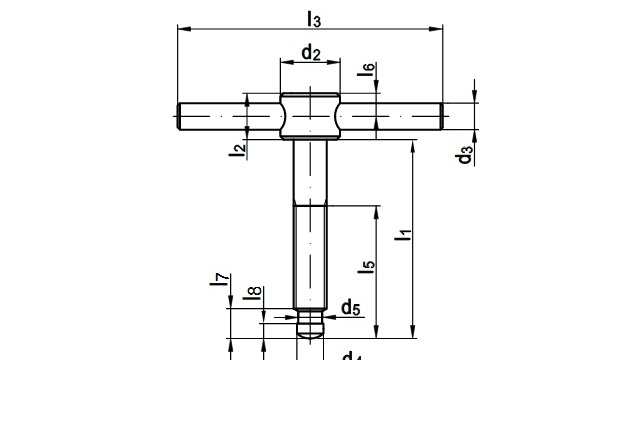 Винт воротковый DIN 6304