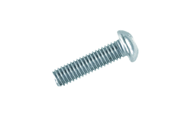 Винт ISO 7380-1 с полукруглой головкой и шестигранным углублением