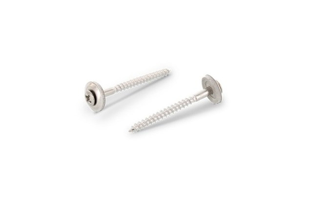 Саморез по дереву с шайбой EPDM 15 мм art.9067