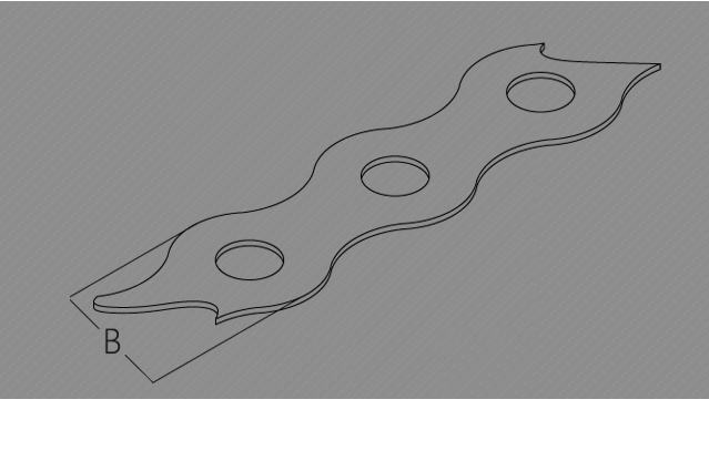 Лента монтажная "волна"