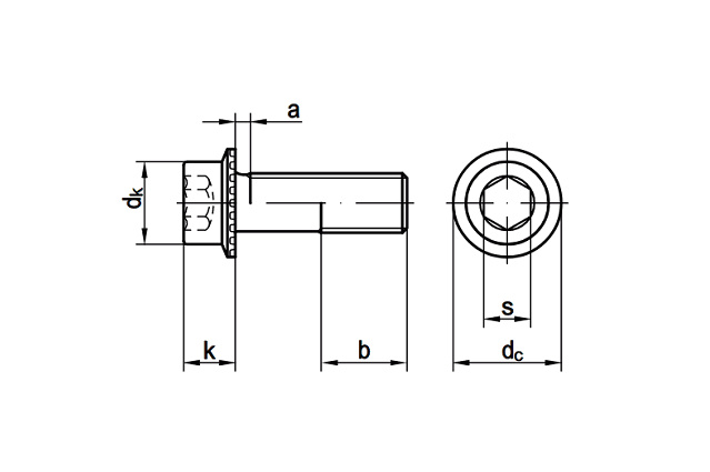 Винт с фланцем art. 88912 RIPP